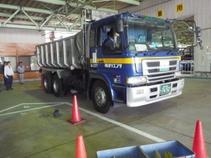 体感訓練　バックモニター